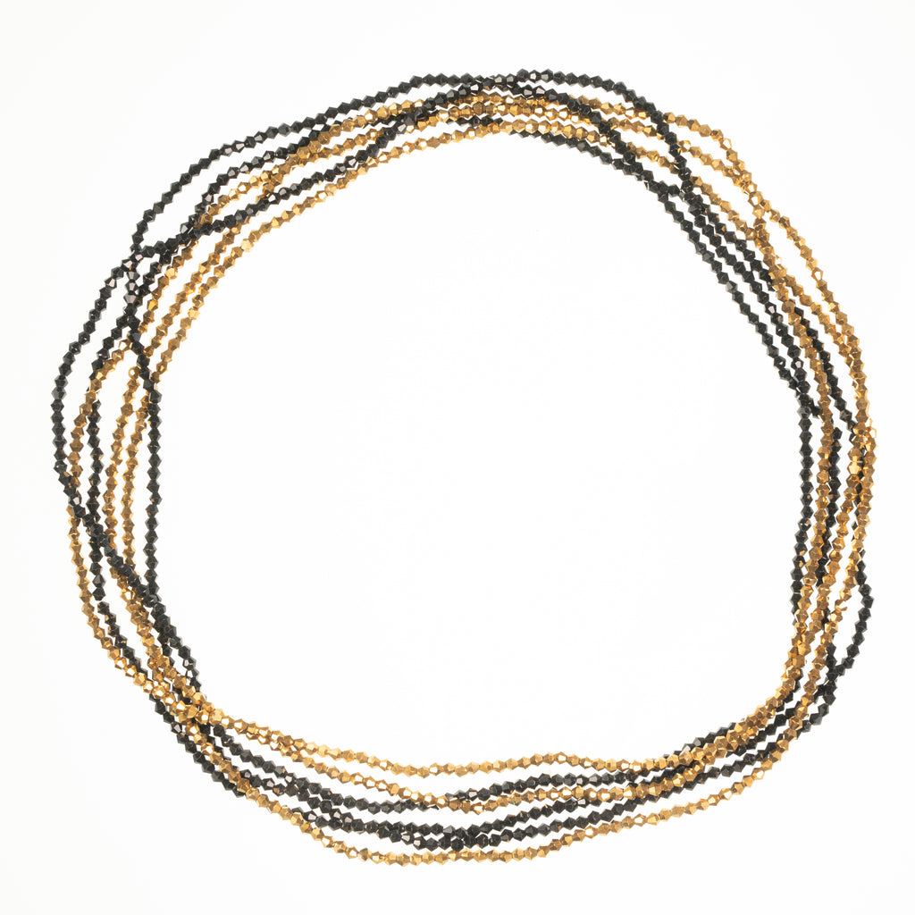 Bijou de hanche en perles de cristal