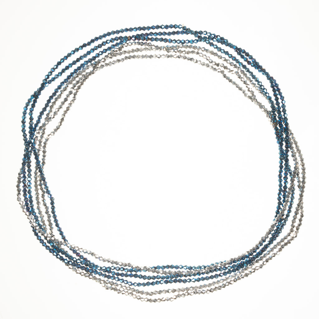 Bijou de hanche en perles de cristal