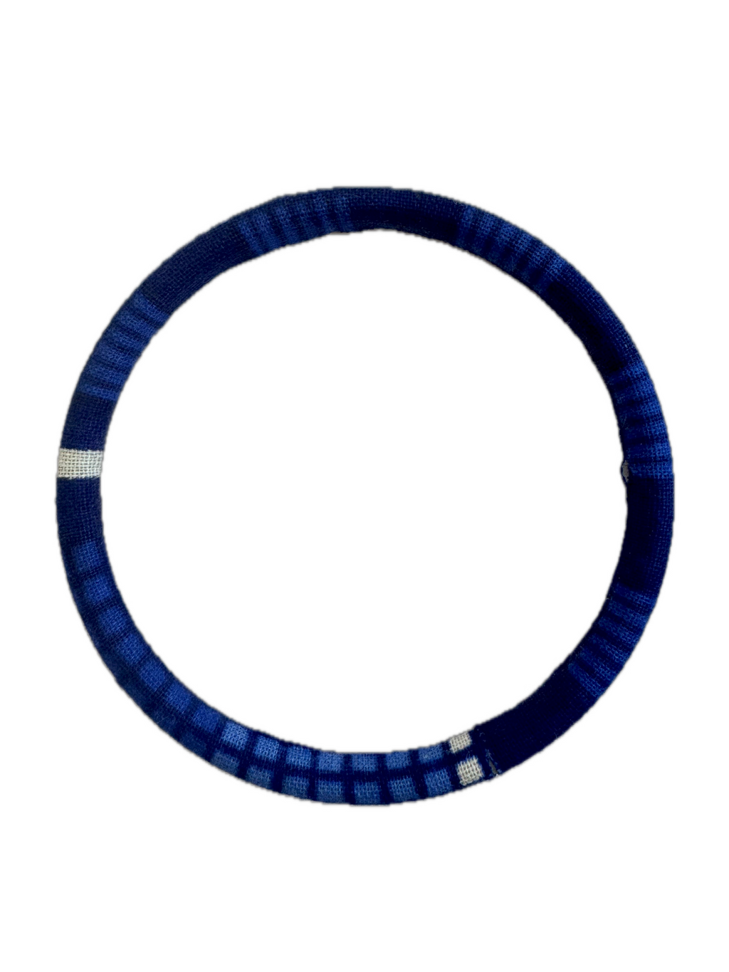 Bracelet en tissu wax coloré