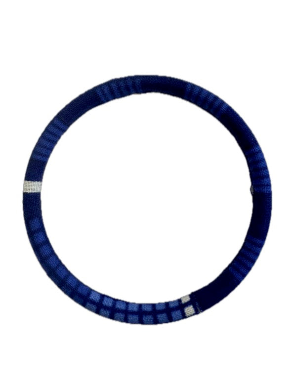Bracelet en tissu wax coloré