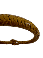 Bracelet en cuir de chèvre tressé