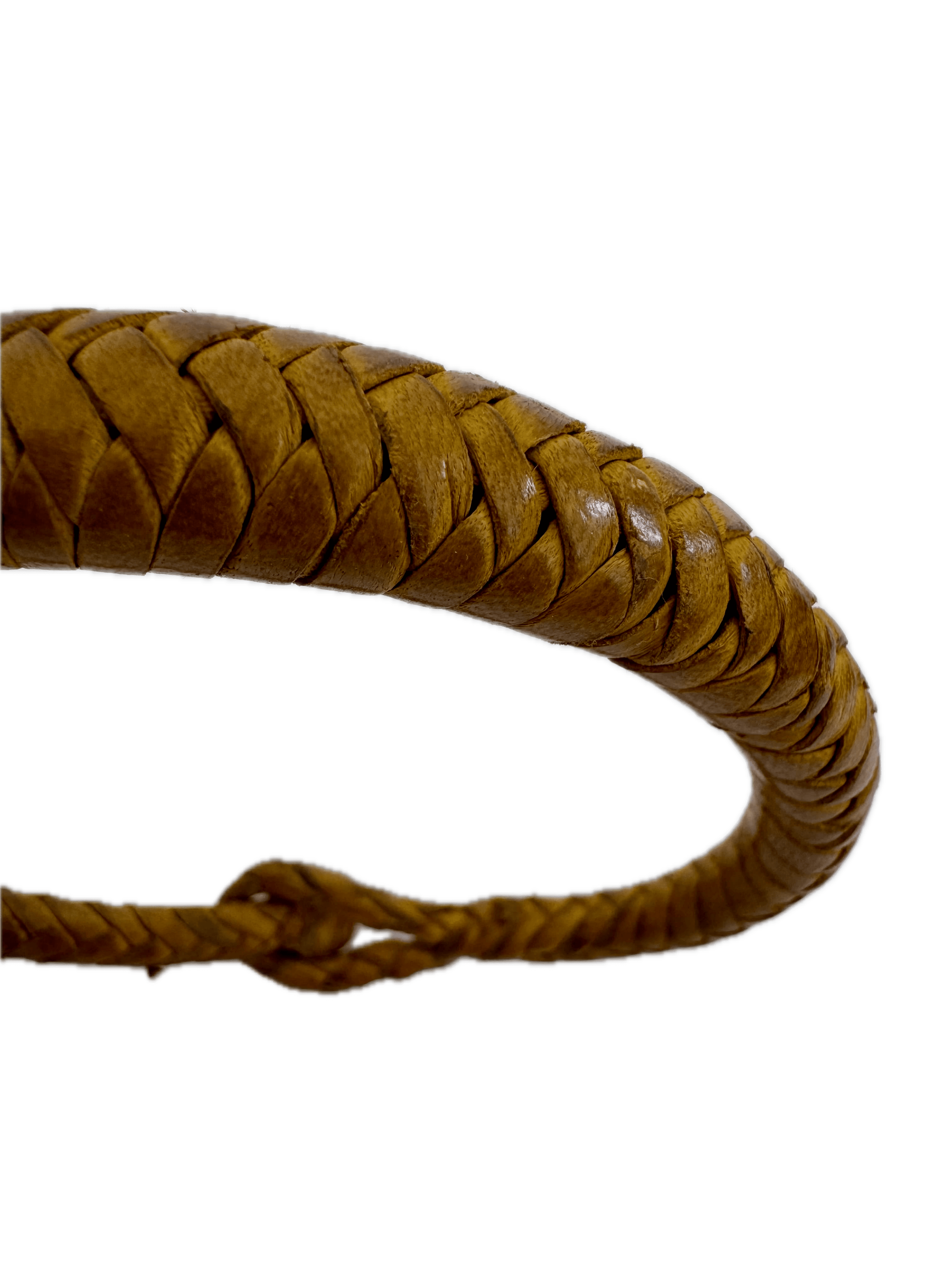 Bracelet en cuir de chèvre tressé