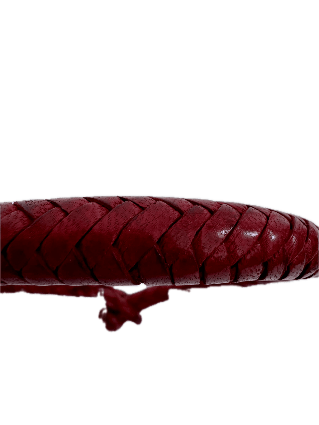 Bracelet en cuir de chèvre tressé