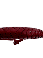 Bracelet en cuir de chèvre tressé