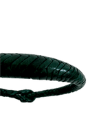 Bracelet en cuir de chèvre tressé
